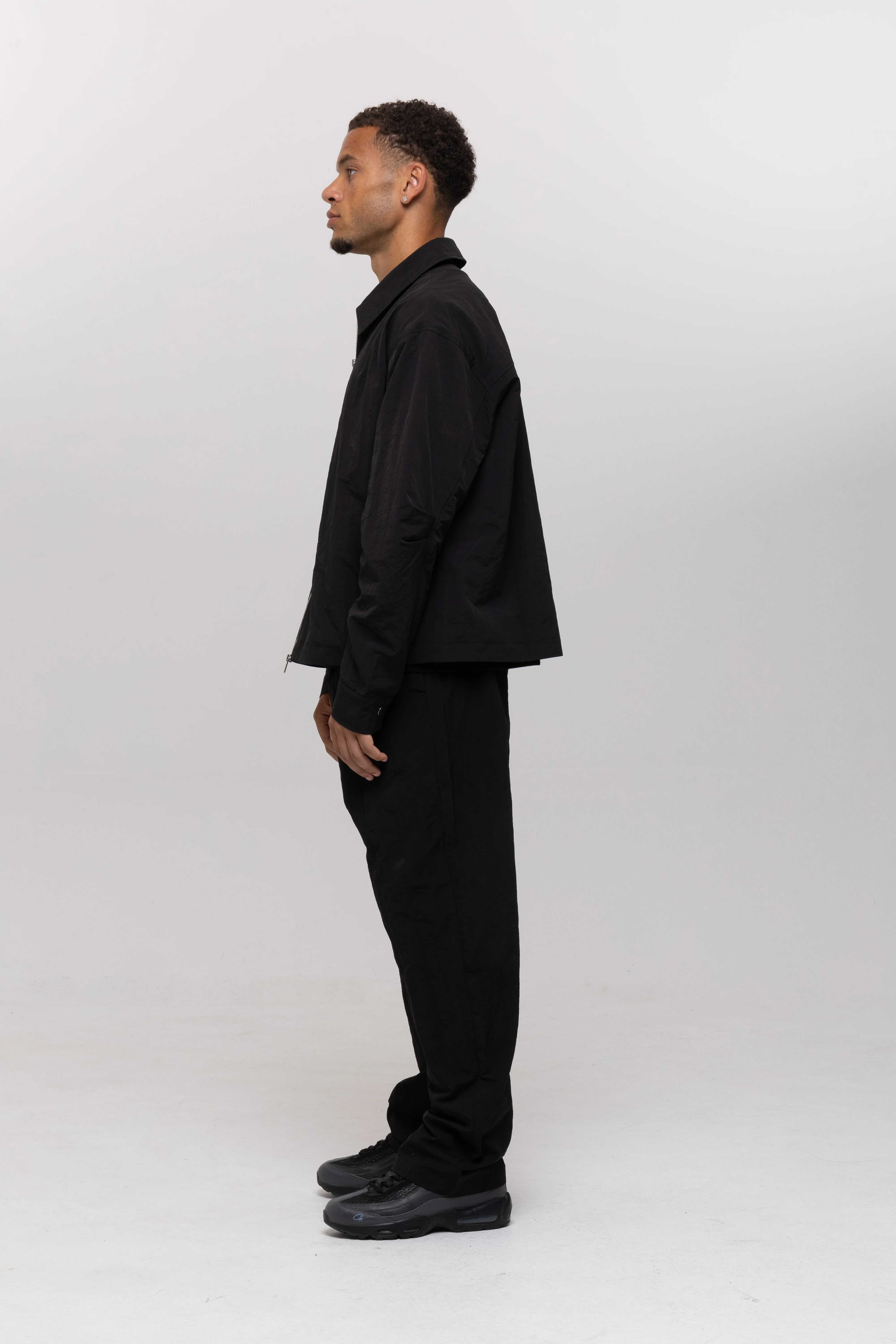 BLANCS NYLON JACKET - BLACK - Image 4