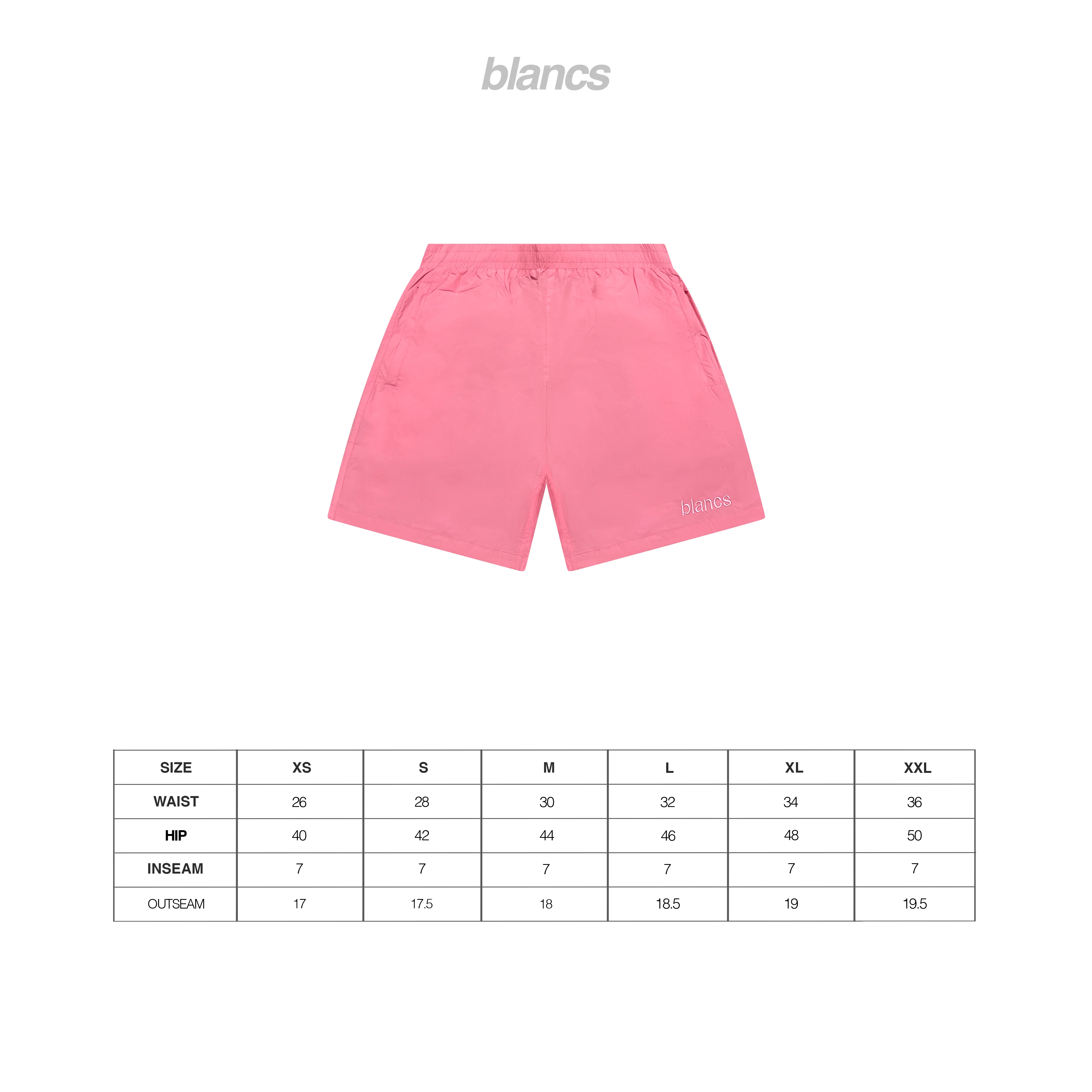 BLANCS SWIM SHORTS - PINK - Image 3